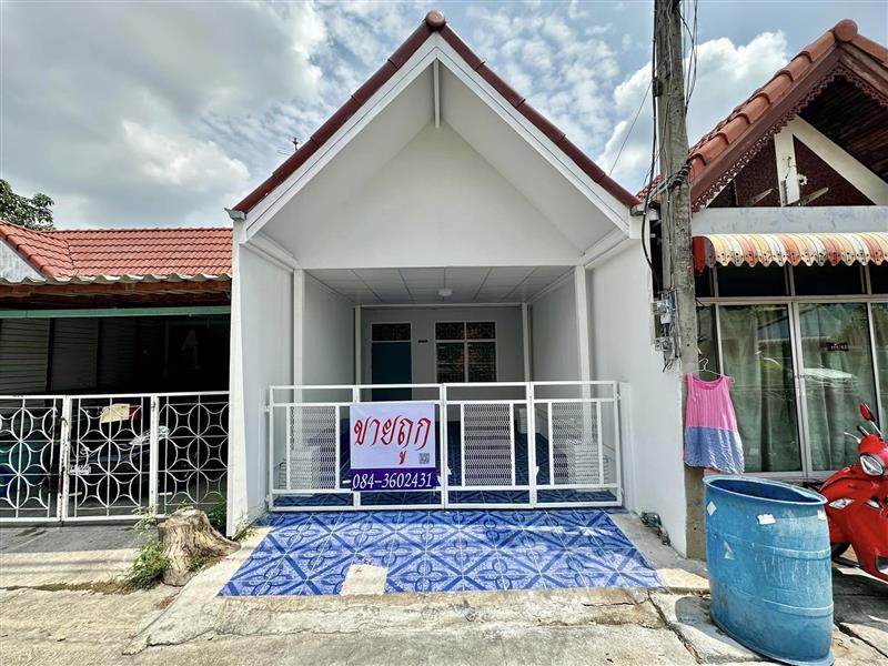 ขายด่วน ขายถูกสุดในโครงการ รีโนเวทใหม่ทั้งหลัง หมู่บ้านอยู่เจริญ1